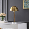 Safavieh Talon TBL4474A Brass / White Lamp Room Scene Off Feature