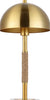 Safavieh Talon TBL4474A Brass / White Lamp Main Off