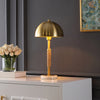 Safavieh Talon TBL4474A Brass / White Lamp Room Scene On Feature