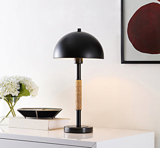 Safavieh Talon TBL4474B Black Lamp Room Scene On Feature