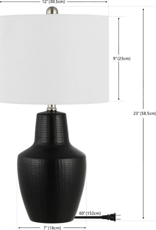 Safavieh Voetta TBL4477A Black Lamp main image