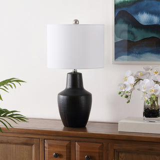 Safavieh Voetta TBL4477A Black Lamp Room Scene Off Feature