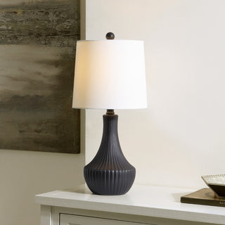 Safavieh Herleva TBL4479A Black Lamp Room Scene On Feature