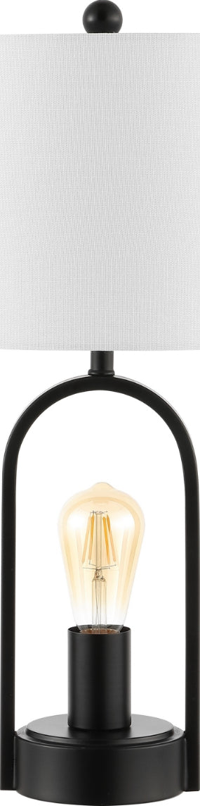 Safavieh Faust TBL4482A Black Lamp Main Off