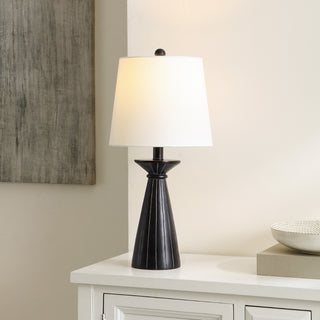 Safavieh Raye TBL4485A Black Lamp Room Scene On Feature