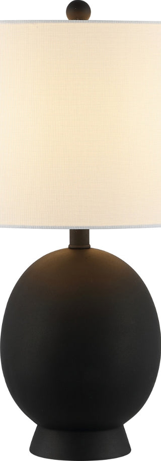 Safavieh Muse TBL4487A Black Lamp Main On
