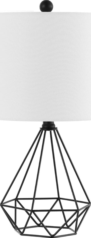 Safavieh Porzana TBL4489A Black Lamp Main Off