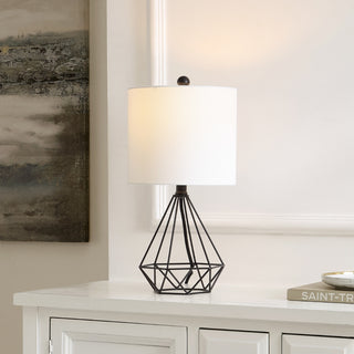 Safavieh Porzana TBL4489A Black Lamp Room Scene On Feature