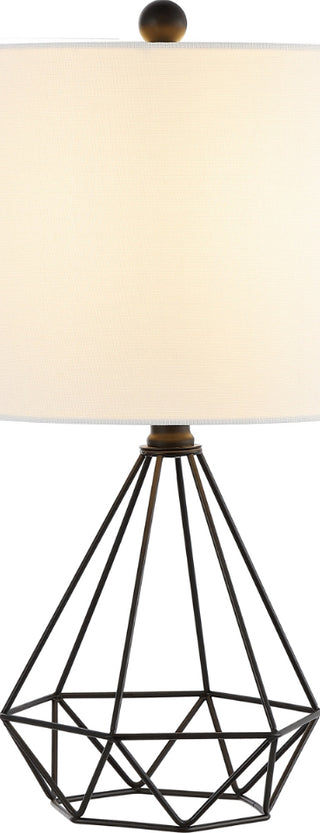 Safavieh Porzana TBL4489A Black Lamp Main On