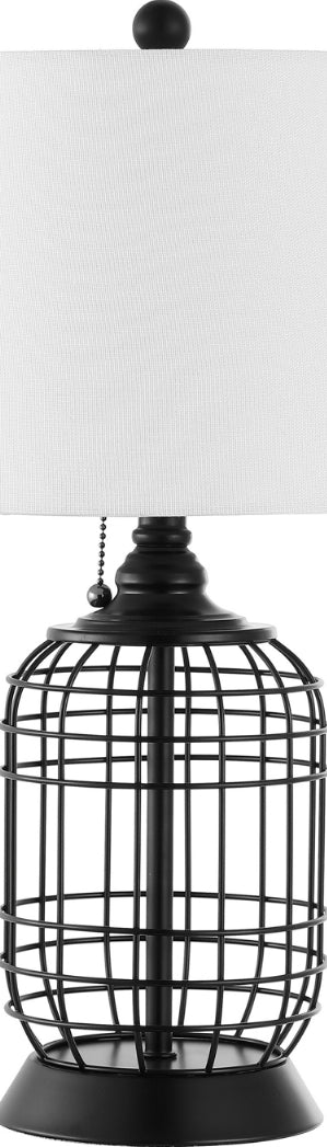 Safavieh Pryce TBL4490A Black Lamp Main Off