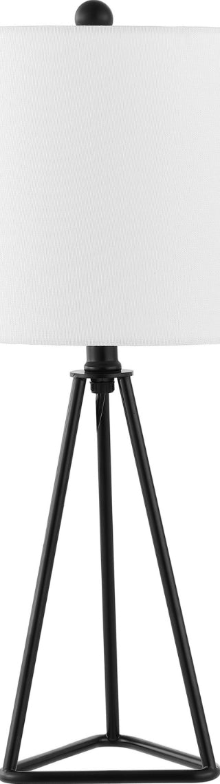 Safavieh Vernelle TBL4494A Black Lamp Main Off