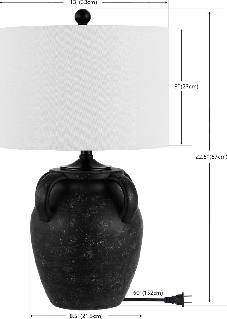 Safavieh Rhynne TBL4496A Black Lamp main image