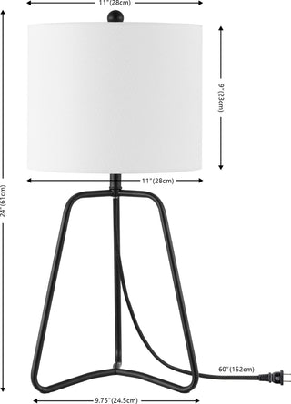Safavieh Weyn TBL4498A Black Lamp main image