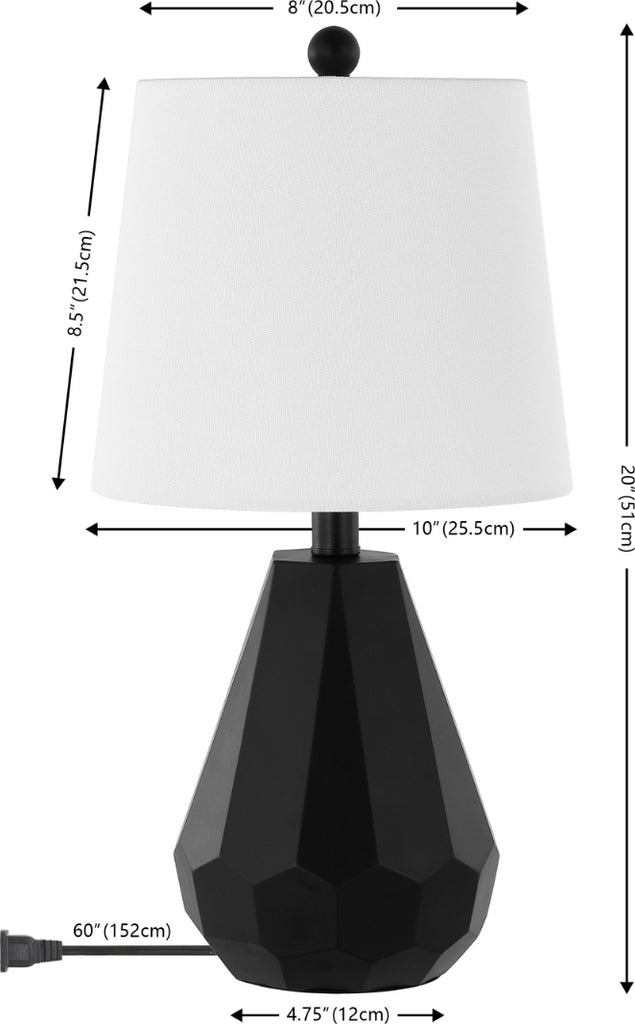 Safavieh Seira TBL4499A Black Lamp main image