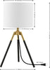 Safavieh Jupiter TBL4500A Black / Brass Lamp main image