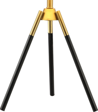 Safavieh Jupiter TBL4500A Black / Brass Lamp Main On