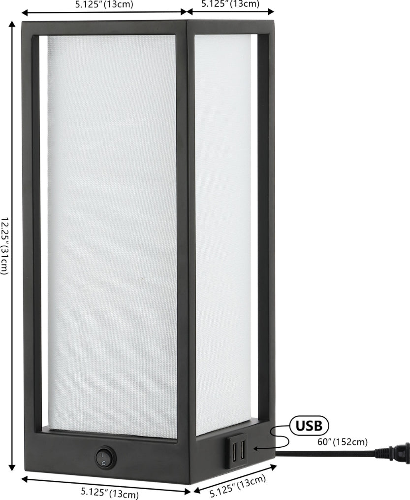 Safavieh Adel TBL4504A Black Lamp main image