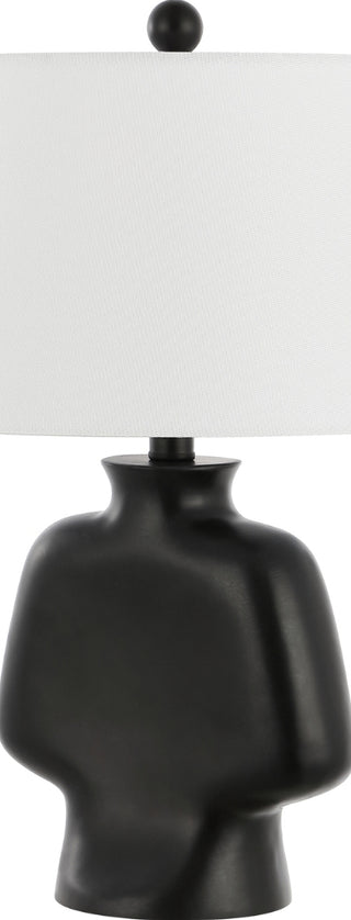 Safavieh Johari TBL4512A Black Lamp Main Off