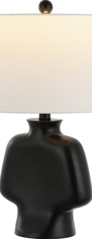 Safavieh Johari TBL4512A Black Lamp Main On