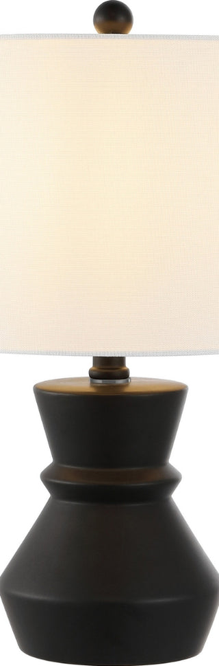 Safavieh Roslyn TBL4515A Black Lamp Main On