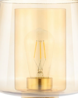 Safavieh Soraya TBL4516A Amber / White Lamp Main Off