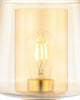 Safavieh Soraya TBL4516A Amber / White Lamp Main On