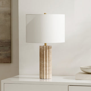 Safavieh Remi TBL4519A Beige Lamp Room Scene Off Feature