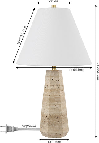 Safavieh Calla TBL4522A Beige Lamp main image