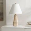 Safavieh Calla TBL4522A Beige Lamp Room Scene Off Feature