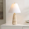 Safavieh Calla TBL4522A Beige Lamp Room Scene On Feature