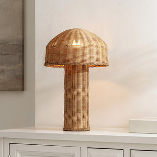 Safavieh Mikayla TBL4527A Natural Lamp Room Scene On Feature