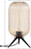 Safavieh Theiss TBL4528A Amber / Black Lamp main image