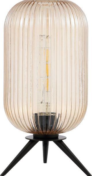 Safavieh Theiss TBL4528A Amber / Black Lamp Main Off
