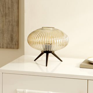 Safavieh Coehlo TBL4529A Amber / Black Lamp Room Scene Off Feature
