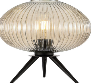 Safavieh Coehlo TBL4529A Amber / Black Lamp Main On