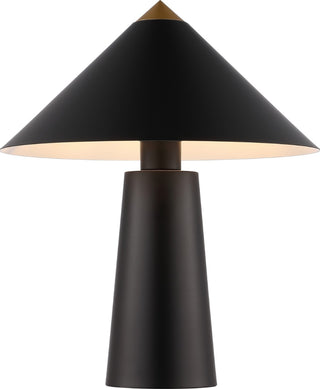 Safavieh Syuna TBL4531A Black / Gold Lamp Main On