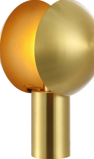 Safavieh Frey TBL4533A Brass Lamp Main On
