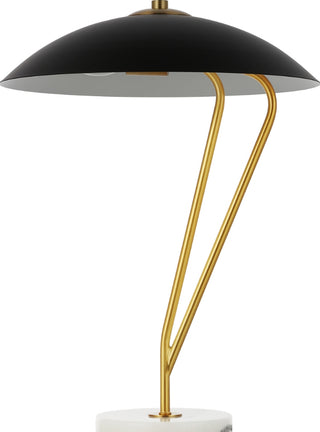 Safavieh Suarez TBL4536A Black / Brass Lamp Main Off