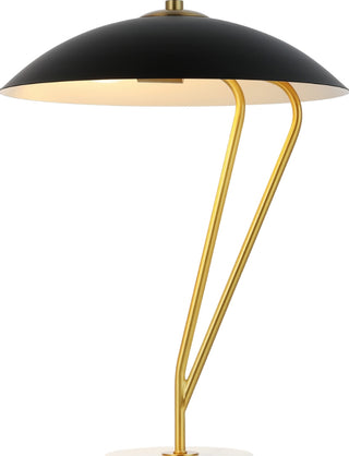 Safavieh Suarez TBL4536A Black / Brass Lamp Main On