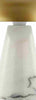 Safavieh Vaughan TBL4537A Brass / White Marble Lamp Main Off
