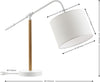 Safavieh Loryn TBL4543A White / Natural Lamp main image