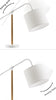 Safavieh Loryn TBL4543A White / Natural Lamp Main On