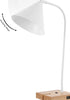 Safavieh Nuka TBL4544B White / Natural Lamp Main On