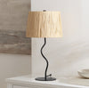 Safavieh Ziggi TBL4546A Black / Natural Lamp Room Scene Off Feature