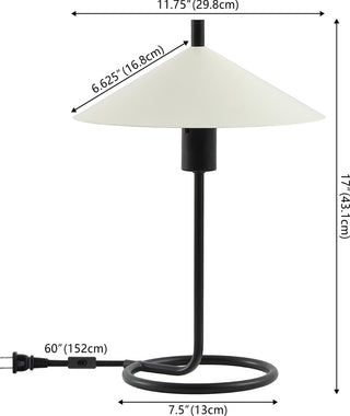 Safavieh Khlo TBL4547A Cream / Black Lamp main image