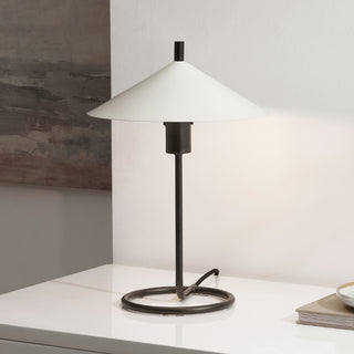 Safavieh Khlo TBL4547A Cream / Black Lamp Room Scene On Feature