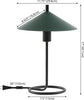 Safavieh Khlo TBL4547B Green / Black Lamp main image