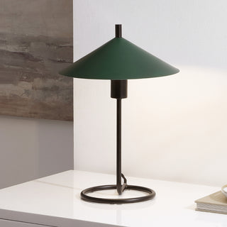 Safavieh Khlo TBL4547B Green / Black Lamp Room Scene On Feature