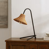 Safavieh Cleo TBL4549A Black / Natural Lamp Room Scene Off Feature