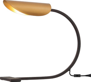 Safavieh Mari TBL4553A Antique Gold / Rust Lamp Main On